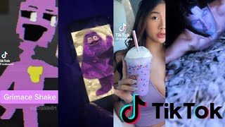 The Grimace Shake Incident Meme TikTok Compilation [upl. by Alekram]