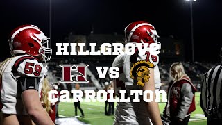 ELITE 8 GA HIGH SCHOOL FOOTBALL  HILLGROVE V CARROLLTON [upl. by Ert]