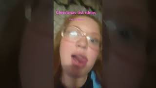 Christmas list ideas for teens christmas preppy fyp viralvideo [upl. by Lyons]