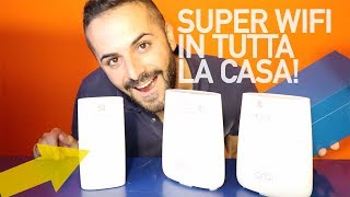 Recensione NETGEAR ORBI Wifi mesh senza barrieren [upl. by Ailehc]