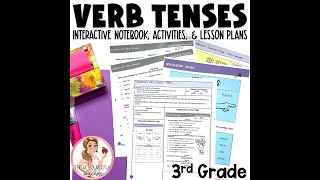 Verb Tenses Activities  3rd Grade [upl. by Ojyma43]