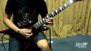 Bullet For My Valentine  Waking The Demon  Guitar Solo Cover [upl. by Zebulen]