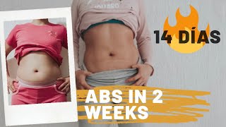 ABDOMINALES EN 2 SEMANAS Abs in 2 weeks ChloeTing Abs Workout Challenge INCREÍBLES RESULTADOS 🔥 [upl. by Rezal228]