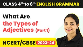 Types of Adjectives in English Grammar With Examples  What Are the Types of Adjectives Part 1 [upl. by Zizaludba289]