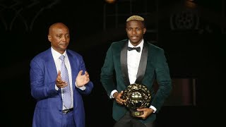 Nigerian football stars shine at CAF 2023 Awards [upl. by Elbas742]