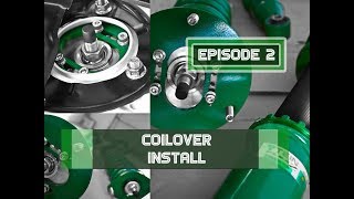 Evo X Coilover Install  Details Pics Video amp More GREAT VIDEO [upl. by Ilowell]