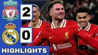 🔴Liverpool vs Real Madrid 20 Extended HIGHLIGHTS  UEFA Champions League [upl. by Dis395]