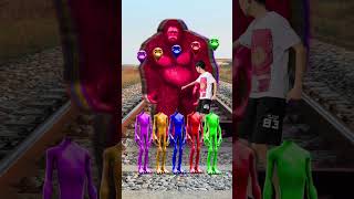 equal dame tu cosita 5 different colors alien dance vs 11 Gta 5 bigfoot amp train driver tom… [upl. by Eedahs]