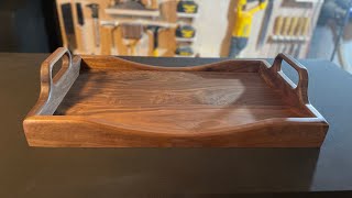 Wooden serving tray build [upl. by Herzig]