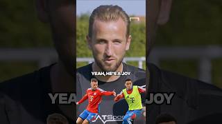 HARRY KANE names the BEST PLAYER in the WORLD 🧠 shorts soccer [upl. by Nolyaw]