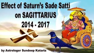 Saturn’s Sade Satti Effect on SAGITTARIUS 2014 – 2017 [upl. by Yelnikcm]