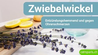 Comparis Hausmitteltipps Zwiebelwickel bei Ohrenentzündungen und schmerzen [upl. by Dett]