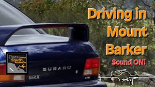 Subaru WRX drive through Mount Barker ASMR [upl. by Levins]