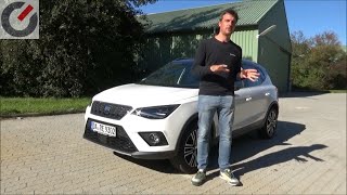 Seat Arona 2018 Xcellence 10 TSI 85 kW  115 PS Fahrbericht  Test  Review [upl. by Carmen]