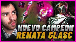 😱 ¡NUEVO CAMPEÓN HABILIDADES PASIVA ULTIMATE TODA LA INFORMACIÓN en DETALLE  RENATA GLASC LOL [upl. by Medwin]