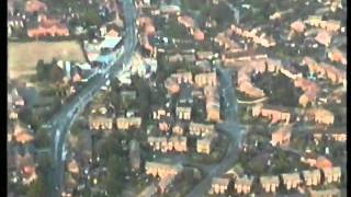 Microlight Flight over Market Drayton  1990s [upl. by Pirbhai]