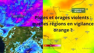 Météo France  Pluies et orages en approche – Quelles régions seront touchées [upl. by Anitsenre913]