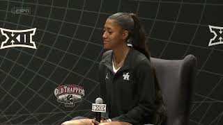 2023 Big12 Basketball Tip Off  Houston Womens Basketball Head Coach Ronald Hughey Press Conference [upl. by Silverts]