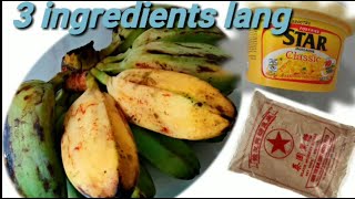 GAWIN MO ITO SA SAGING NA SABA BANANA RECIPE 3 INGREDIENTS LANG [upl. by Zales]