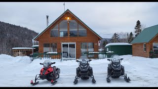 EXPÉDITION MOTONEIGE AU SAGUENAY QUÉBEC 550km en 3 jours [upl. by Raquel]