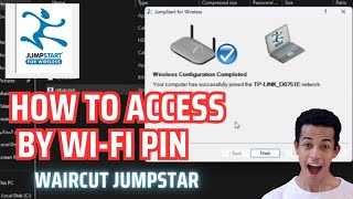 Jumpstart  waircut How to Access WiFi Using a PIN Router without wreless password [upl. by Darom394]