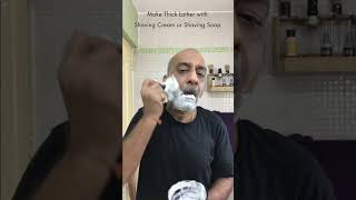 How to Shave with Safety Razor Learn with Pink Woolf [upl. by Ylac]