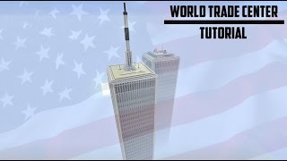 World Trade Center Tutorial Minecraft Xbox [upl. by Ausoj]