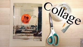 How to Make a Collage  Materials Composition and Tips [upl. by Kceb]