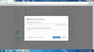 Condividere files o cartelle con Dropbox  tutorial [upl. by Dalury642]