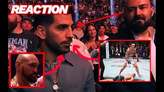 ILIA TOPURIA REACTION TO MAX HOLLOWAYS KO OF JUSTIN GAETHJE SHOWS FEAR Body Language Analysis [upl. by Guevara119]