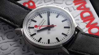 The Mondaine Stop2go Backlight Review  One of the Coolest Quartz Watches With a Fun Trick [upl. by Cott473]