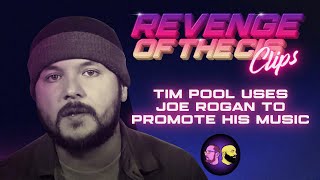 Tim Pool Clickbaits Fans To Plug His Music  ROTC Clip [upl. by Xilef]