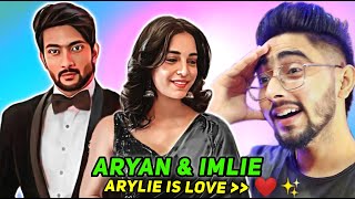 Aryan and Imlie ❤️ Arylie Vm  Fahmaan Khan amp Sumbul Touqeer Reaction [upl. by Ymmak206]