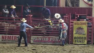 Bull Riding Painted Pony Rodeo Lake Luzerne NY 71923 [upl. by Kuska]