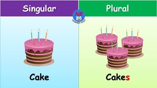 Singular amp Plural nouns list Singular amp Plural nouns for kids English Grammar 40 SingularPlural [upl. by Eicart118]