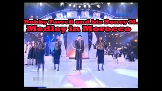 Bobby Farrell feat his BONEY M Medley in Morocco 2010 [upl. by Sabba66]