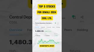 TOP 5 Stocks For Diwali 2024 [upl. by Ahsiekat]