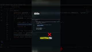 Understanding Memory Management in DLLs viralvideo viralshorts shorts shortsvideo shortsfeed [upl. by Eibbed]