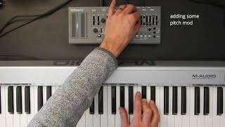 Roland Boutique SH01a Pad Sounds [upl. by Magree]