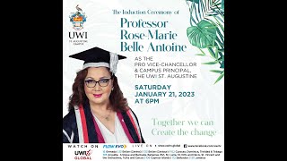 Induction Ceremony of Professor RoseMarie Belle Antoine [upl. by Janeta913]