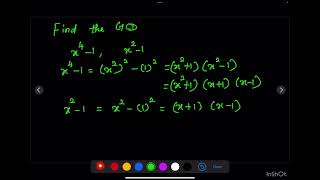 Find GCD x41  x21 [upl. by Sakram]