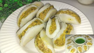 बिना तेलघी के भाप से बने चावल दाल का पीठा रेसिपी  Bihari Style Dal Pitha Recipe  Rice Fara Recipe [upl. by Felicio]