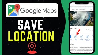 How To Save A Location On Google Maps 2024 [upl. by Raynor]