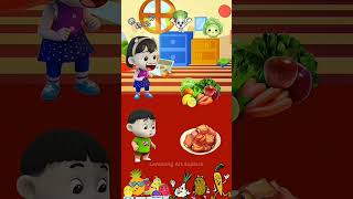 Who doesnt love fruits and vegetables shorts cartoon family comedy [upl. by Theodore]