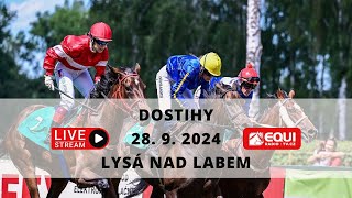 ŽIVĚ 🔴  dostihy Lysá nad Labem – 28 9 2024 [upl. by Latrena867]