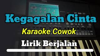 karaoke kegagalan cinta nada cowok [upl. by Felizio342]