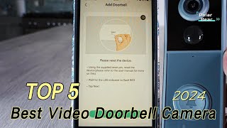 TOP 5 Best Video Doorbell Camera for Home 2024 [upl. by Kciredorb380]