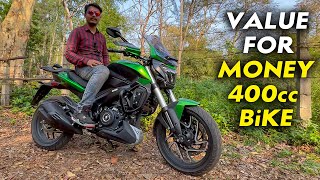 Best 400cc Bike under 3 lakhs  2024 Bajaj DOMINAR 400 BS6 Ride Review [upl. by Malcom246]