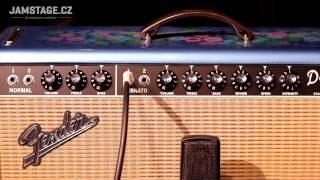 Fender Limited 65 Deluxe Reverb Blue Flower FSR [upl. by Ordnagela]