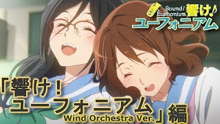 【Sound Euphonium】Perf visualization Sound Euphonium メンバーの演奏を可視化 響け！ユーフォニアム Wind Orchestra Ver [upl. by Zilber]